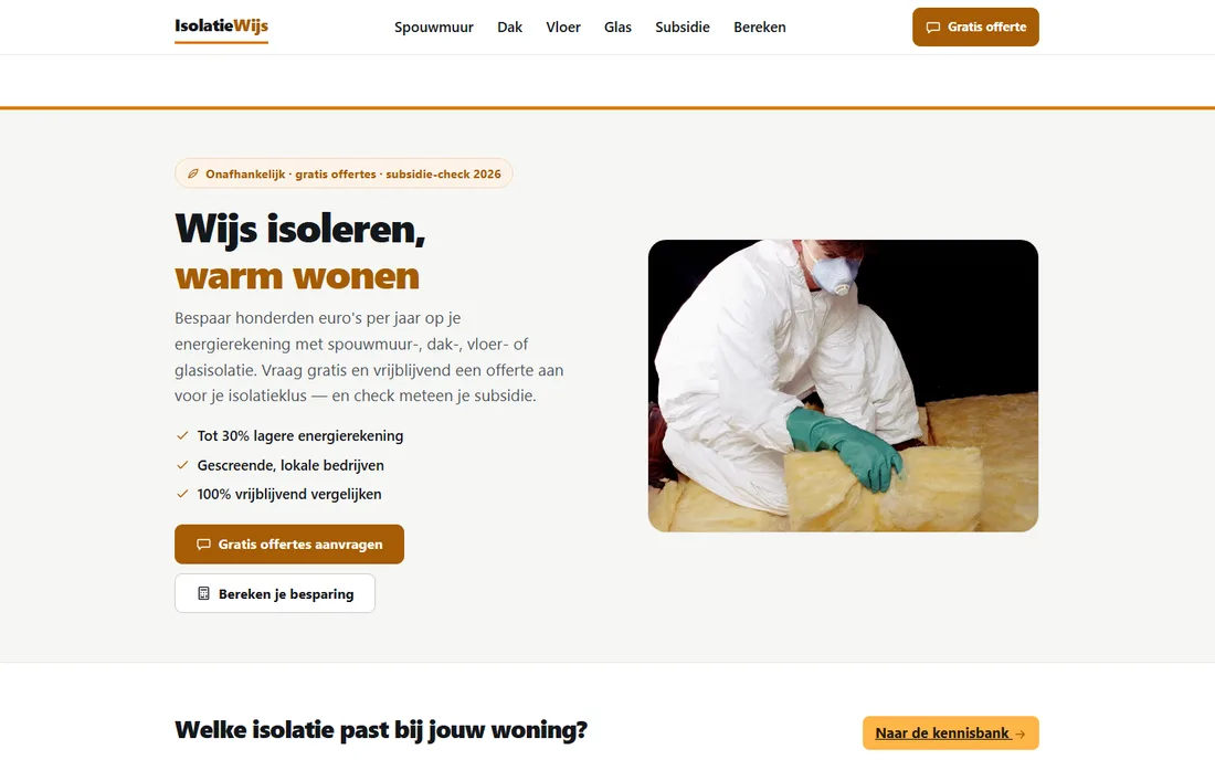 Schermafdruk van isolatiewijs.nl
